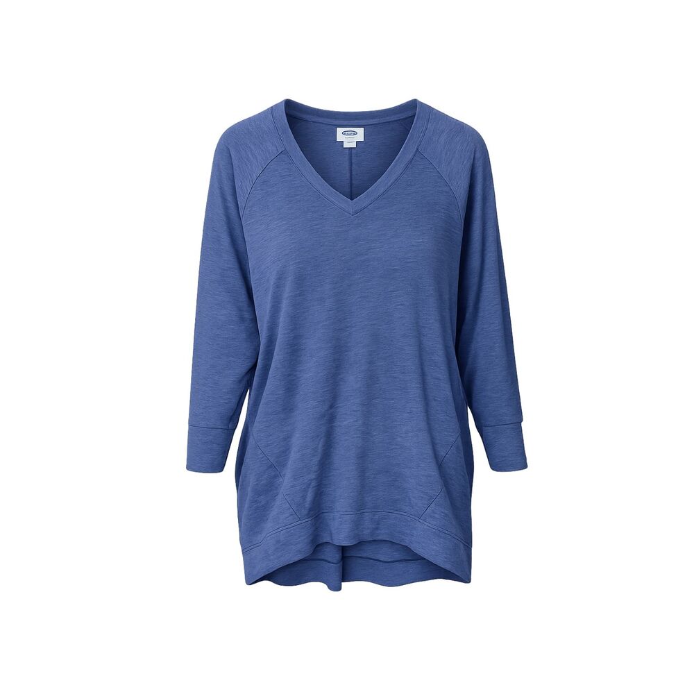 Old Navy Relaxed Fit V-Neck Tunic Top Size L | 3/4 Sleeve